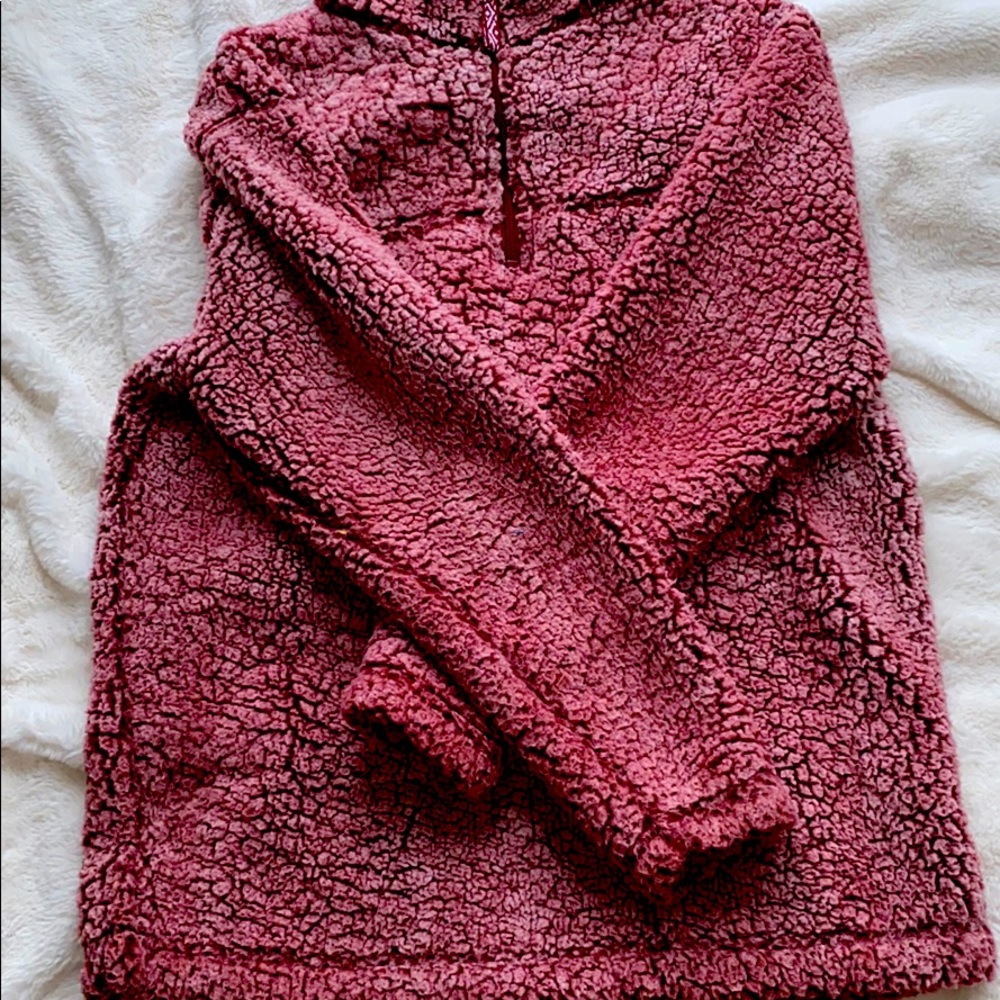 Pink fluffy pullover - Picture 2 of 3